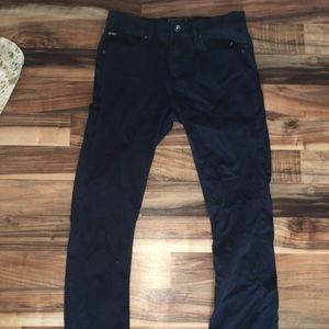 JSLV DARK BLUE PANTS 34 Spandex Waist